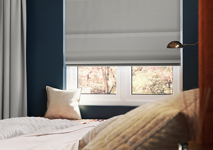 Menton, Stone Grey - Twist&Fit Roman Blind - Image 5